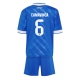 Real Madrid Eduardo Camavinga #6 Replike Rezervni Dres za djecu 2025-26 Kratak Rukav (+ Kratke hlače)